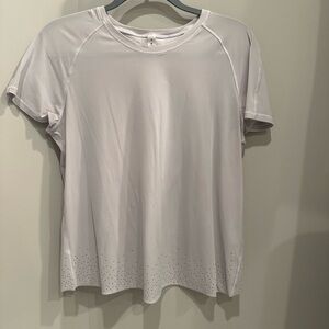 Lululemon white workout top